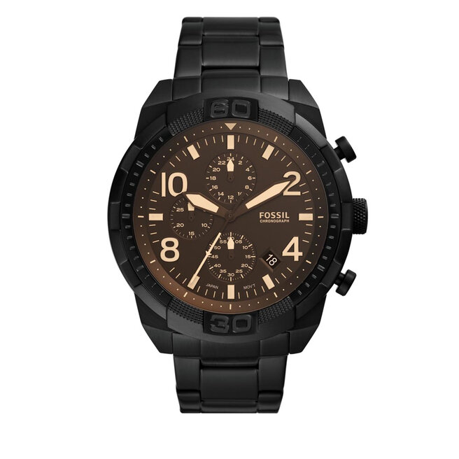 Ceas Fossil Bronson Chronograph FS5876 Black/Black Black/Black