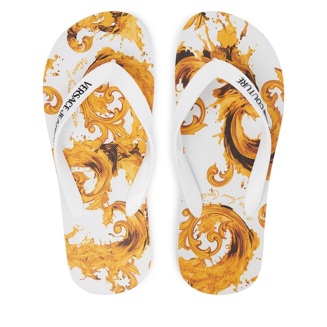 Japonki Versace Jeans Couture 80VA3SQ7 ZSS80 Biały -