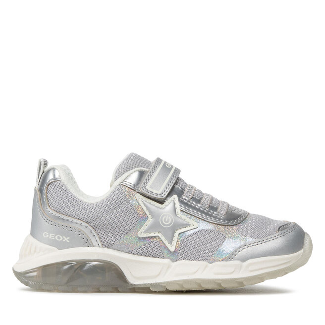 Geox Сникърси Geox J Spaziale G. A J25DAA 014AJ C1007 S Silver