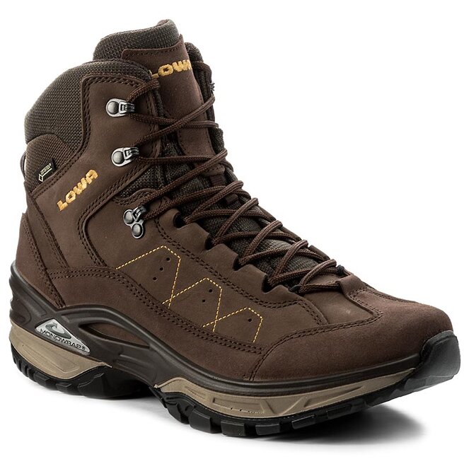Lowa Trekingová obuv Lowa Toro II Gtx Mid GORE-TEX 310711 Espresso/Senf 4248
