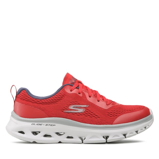 Laufschuhe Skechers Go Run Glide Step Flex 220503/RDNV Rot | eschuhe.de