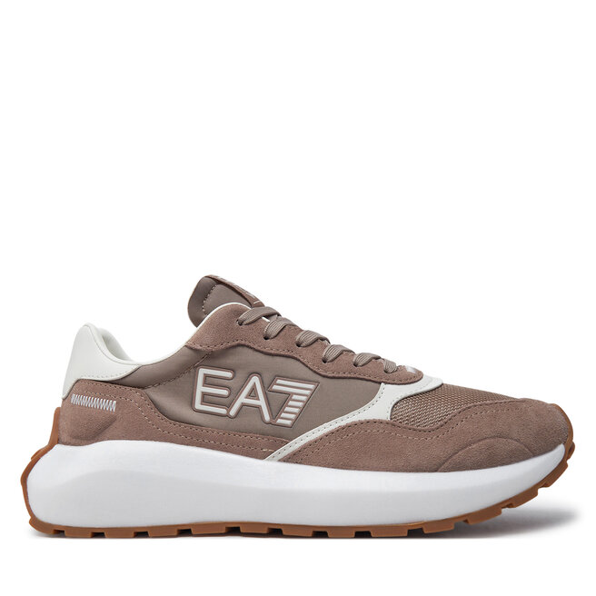 Sneakersy EA7 Emporio Armani X8X186 XK401 - Beżowy