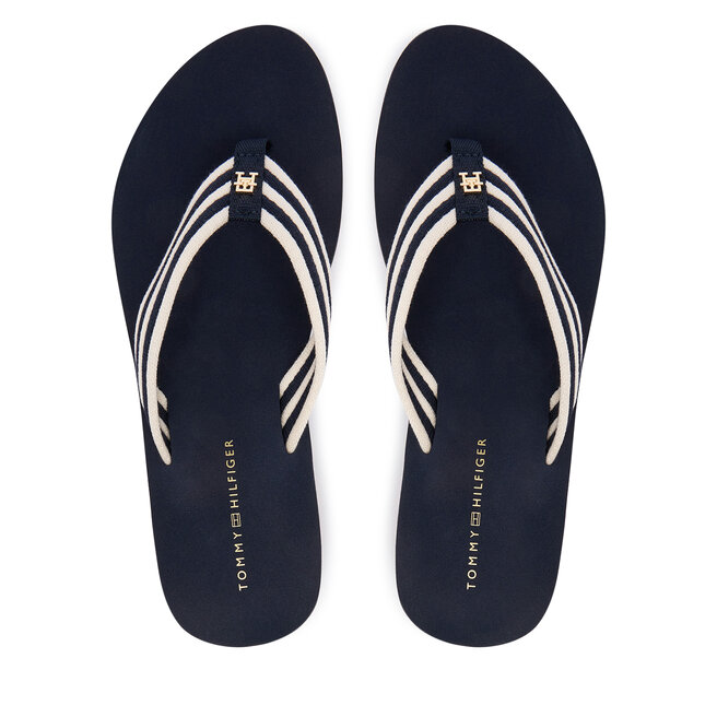 Japonki Tommy Hilfiger FW0FW09196 Granatowy -