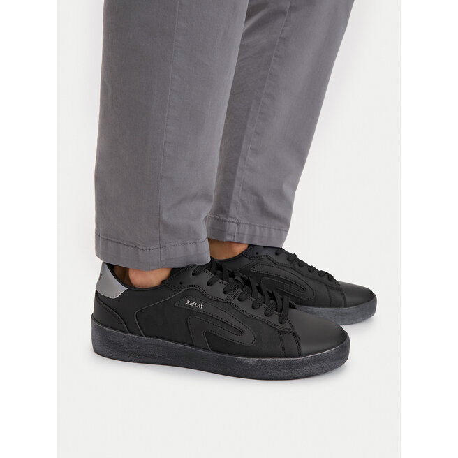 Sneakersy REPLAY GMZA9 .000.C0207S Czarny