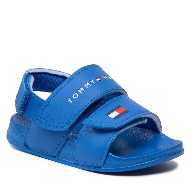 Sandale Tommy Hilfiger Velcro Sandal T1B2-32270-0193 Royal 801