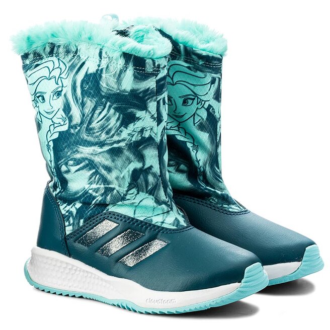 de nieve adidas Dy Frozen RapidaSnow C Petnit/Eneaqu/Ftwwht | zapatos.es