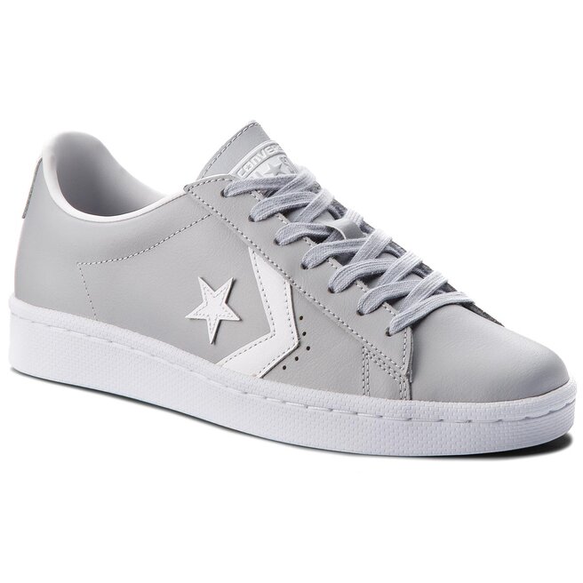 Converse Pro Leather 76 Ox 158089C Wolf Grey/White/White • Www.zapatos.es