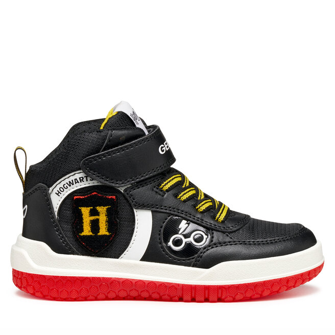 Sneakersy Geox J Buzzerlight J56MCD 054FU C0048 M Czarny - chłopięce