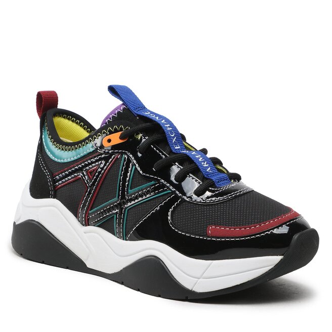 Sneakers Armani Exchange XDX039 XV311 S047 Black/Multi Armani imagine noua gjx.ro
