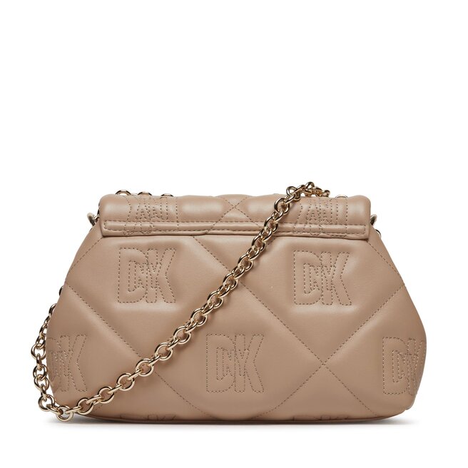 DKNY Geantă DKNY Crosstown Md Flap Cb R33EKY50 Neutral NTL