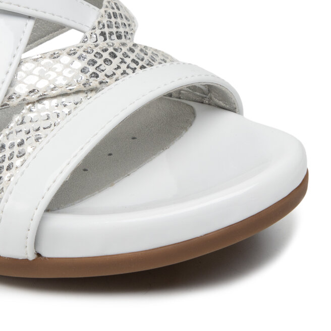Geox Сандали Geox D Marykarmen D D258QD 0HH6P C000 White/Silver