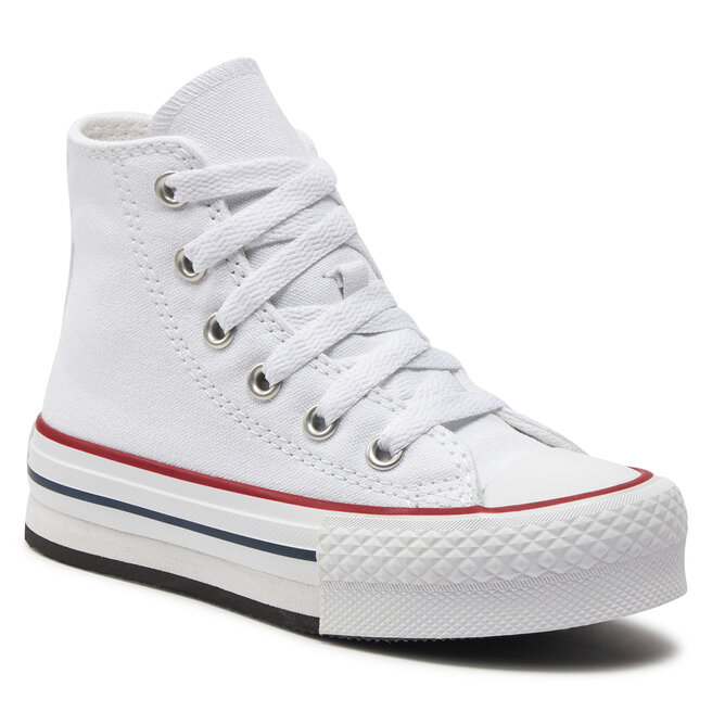 Converse white navy store
