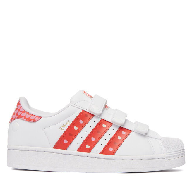 Sneakersy adidas Superstar Led Lights Cf I KK1295 Biały - dziewczęce