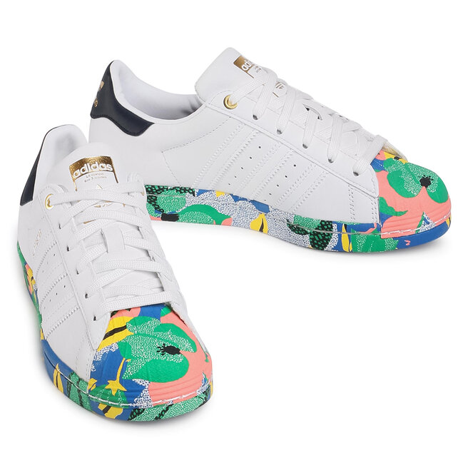 Обувки adidas Superstar W FW2526 Ftwwht/Ftwwht/Legink • Www.obuvki.bg