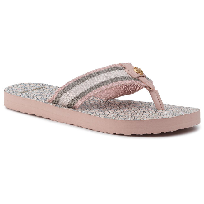 Tory Burch Gemini Link Thin Flip Flop 61715 Coastal