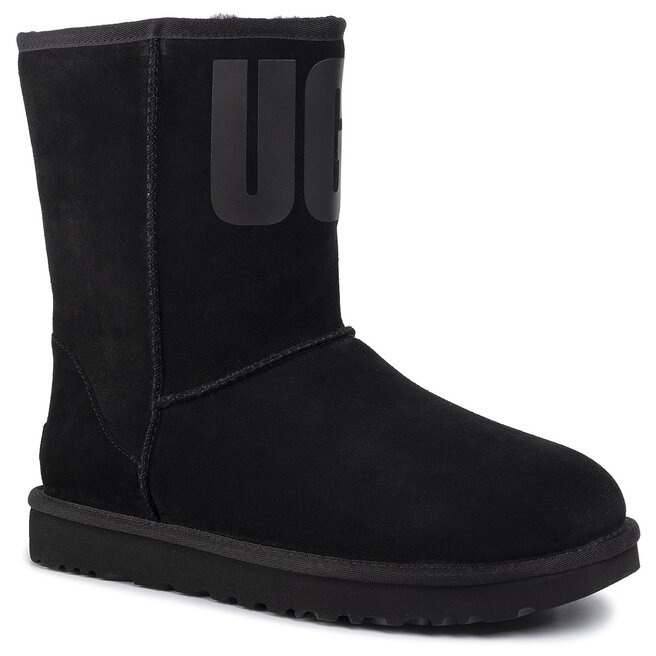 ugg classic short rubber