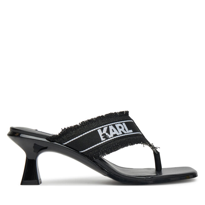 Japonki KARL LAGERFELD Panache II - Czarny
