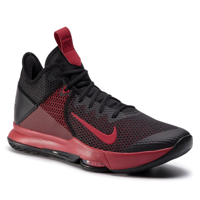Обувь Nike Lebron Witness IV BV7427 006 Black/Gym Red Bright Crimson •  Eobuv.com