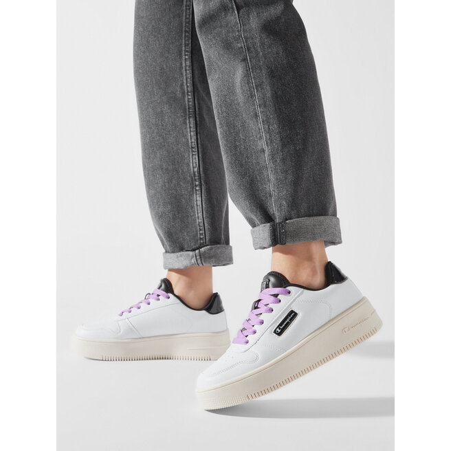 Champion Sneakers Champion Low Cut Shoe Rebound Plat Metal S11608-WW003 Wht/Nbk/Pink