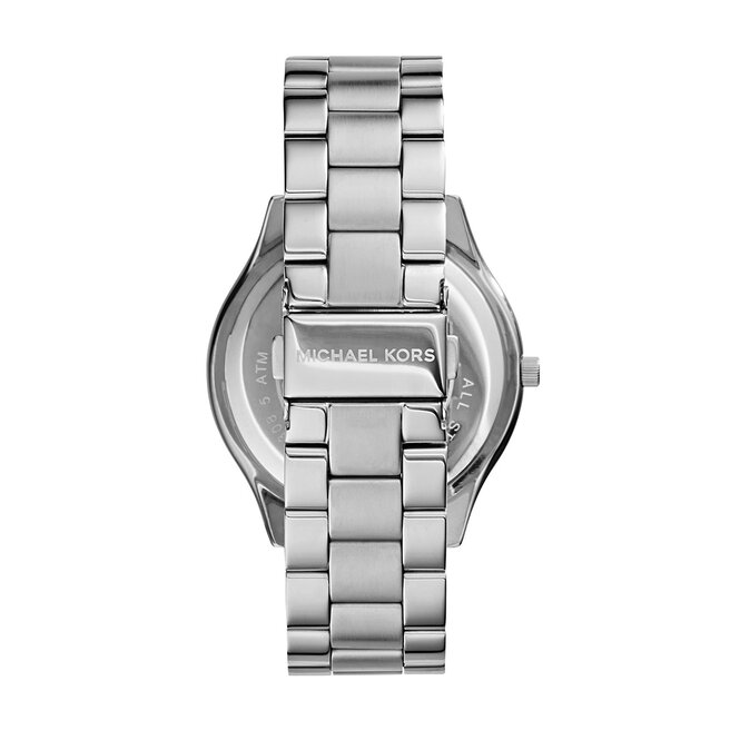 michael kors slim runway silver