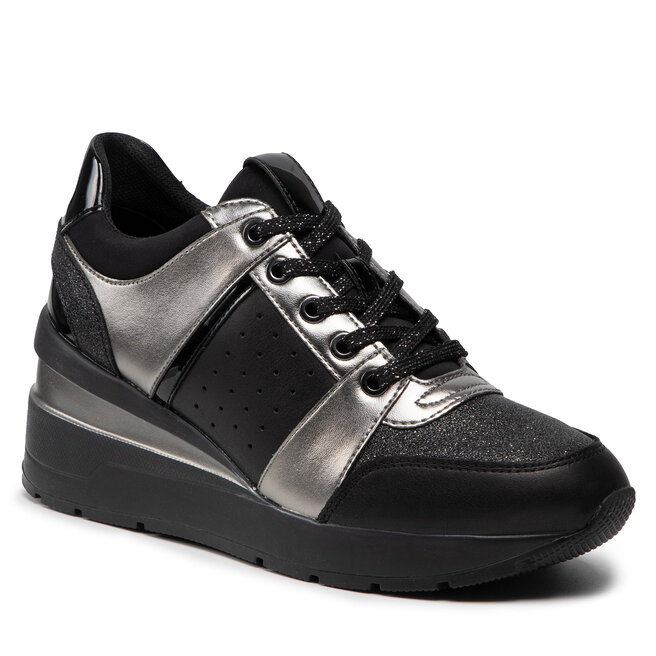 Laisvalaikio batai Geox D Zosma C D168LC 085QD C9999 Black • Www.eavalyne.lt