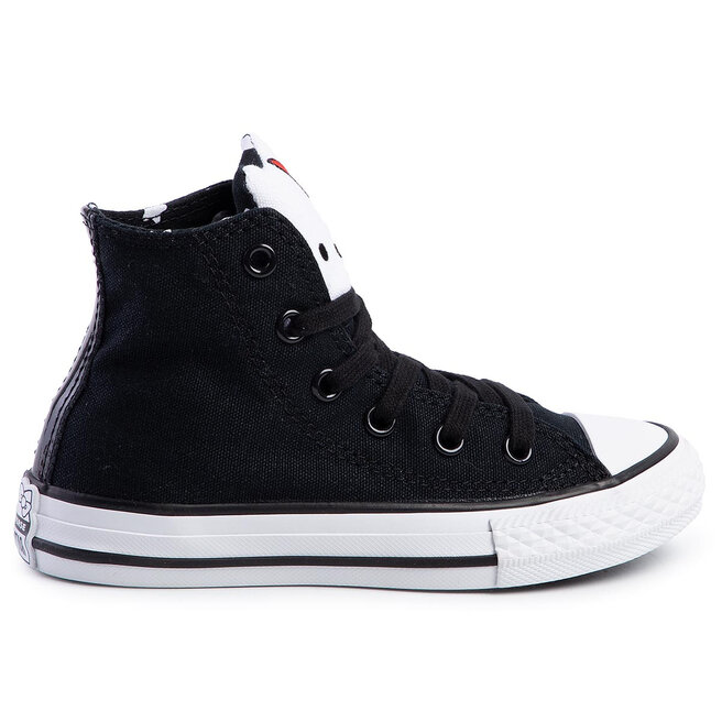 Converse Teniși Converse Ctas Hi 363911C Black/Fiery Red/White