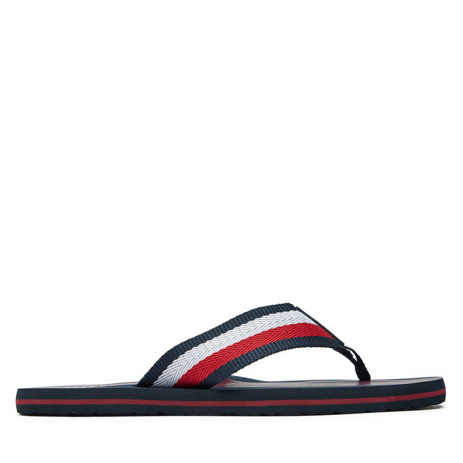 Japonki Tommy Hilfiger - Granatowy