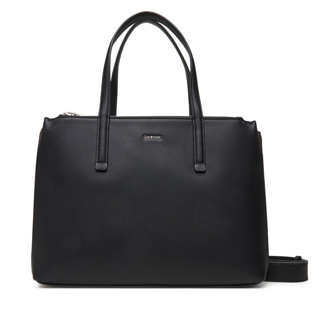 Torebka Calvin Klein Ck Must Tote Md - Czarny
