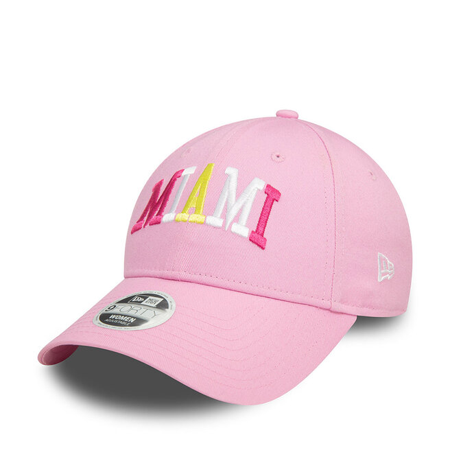 Czapka z daszkiem New Era 9Forty Newe - Różowy
