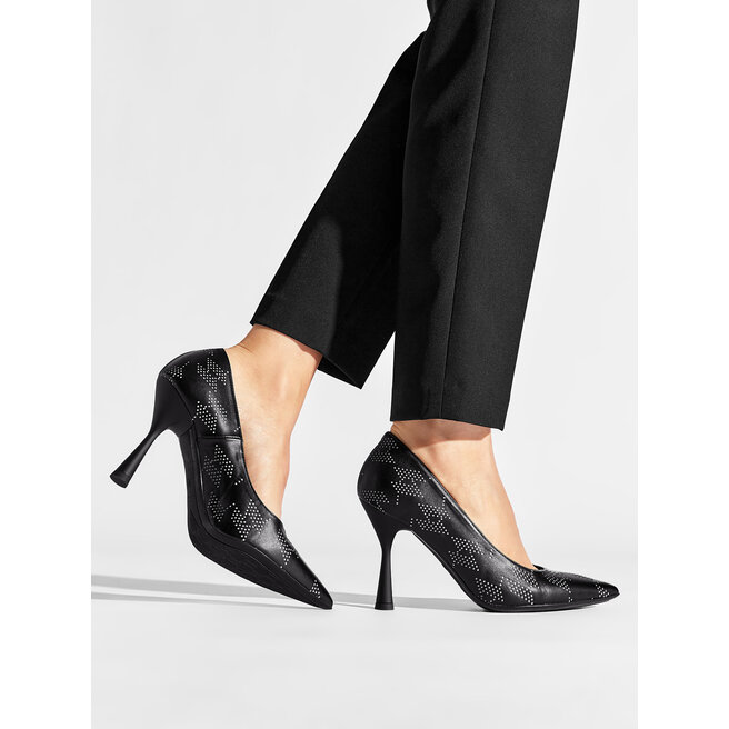 KARL LAGERFELD Zapatos hasta el tobillo KARL LAGERFELD KL30875 Black/White