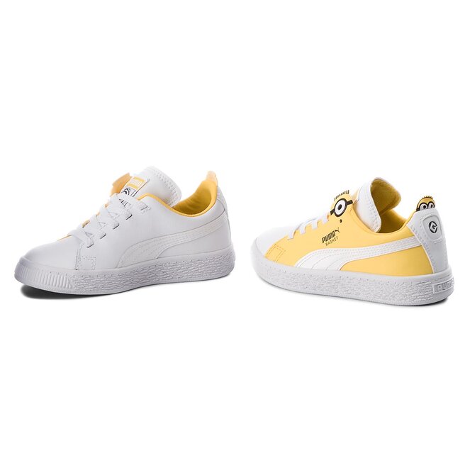 Sneakers Puma Minions Bs Ac Ps 366562 01 White/Black/Dandelion • Www.zapatos.es