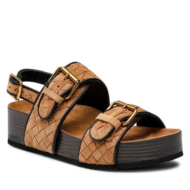 Sandały Gino Rossi 22SS41 Brązowy - kobiece