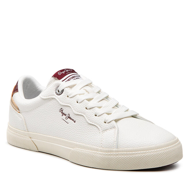 Teniși Pepe Jeans Kenton Basic PLS31409 White 800