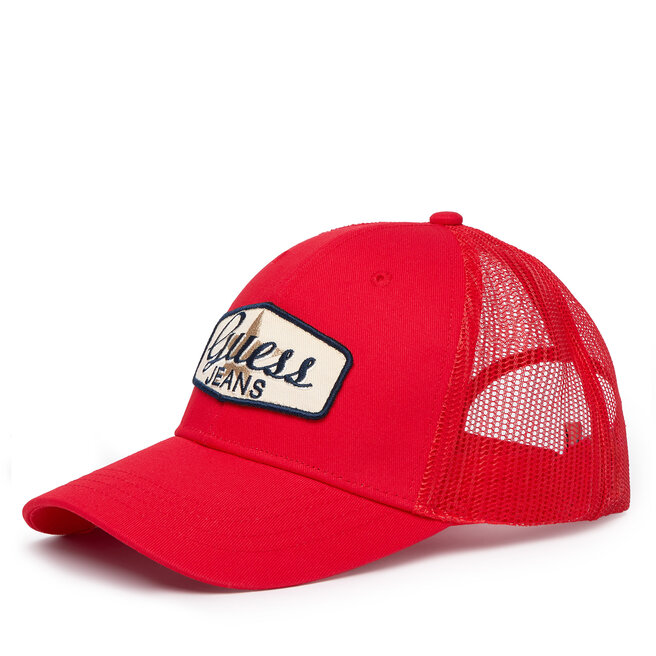 Czapka z daszkiem Guess Jeans M5RZ17 WF8V1 Czerwony -