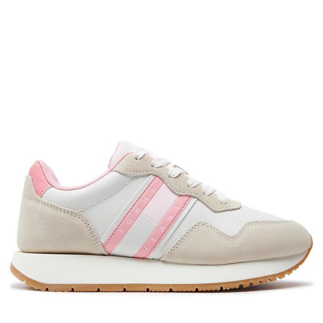 Sneakersy Tommy Jeans Tjw Eva Runner Mat Mix Ess - Różowy