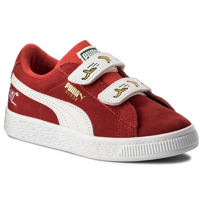 Scarpe basse Puma Minions Suede V Ps 365528 01 High Risk Red Puma