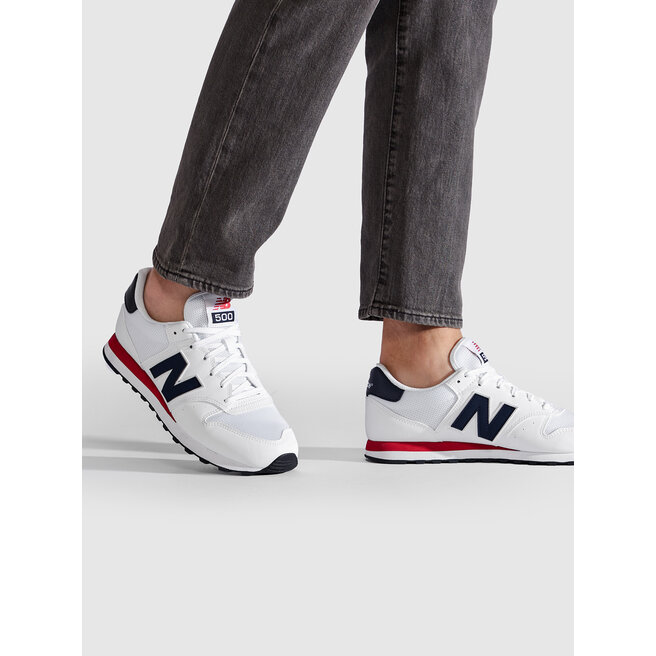 Sneakersy New Balance GM500SWB Bia y eobuwie .pl