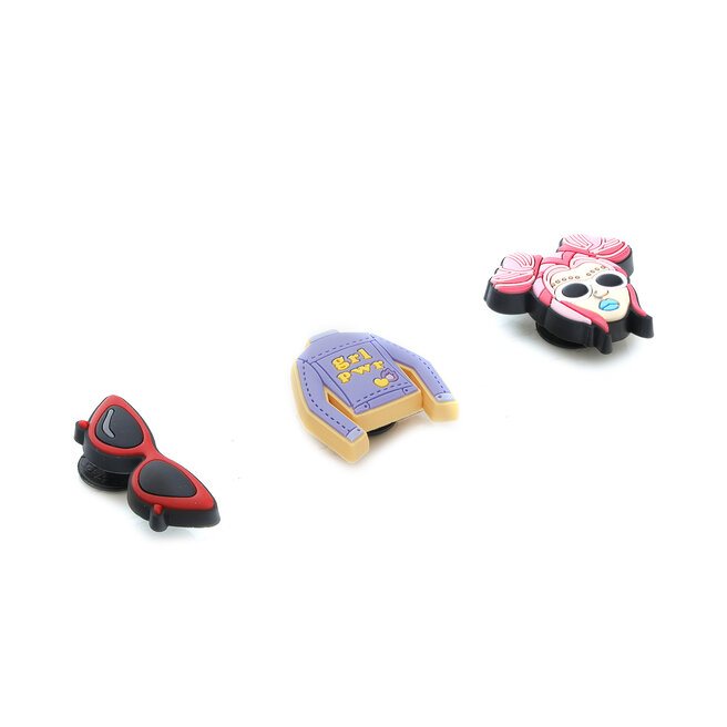 Ozdoba do butów Crocs Jibbitz™ Girl Power 10 Pack 10008638 Kolorowy