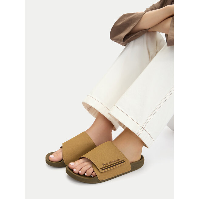 Klapki Quiksilver EO-POCHI SUEDE CQ10164BT Beżowy -