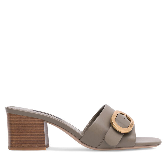Klapki Gino Rossi - Khaki
