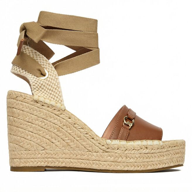 Espadryle Coccinelle C-Easy E4 UA5 32 01 01 Brązowy - kobiece