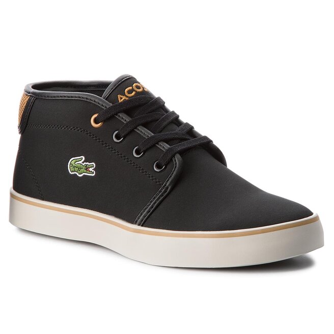 Sneakers Lacoste Ampthill 318 1 Caj 7 36CAJ0001424 Blk Dk Tan