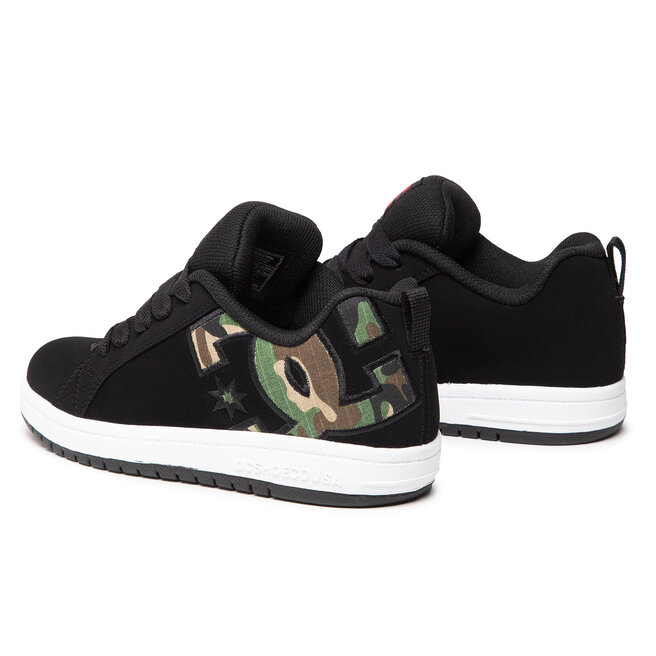 DC Sportcipő DC Court Graffik ADBS100207 Black/Camo Print (0CP)