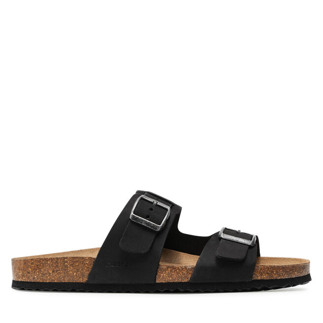 Klapki Geox U Sandal Ghita B U159VB 00032 - Czarny