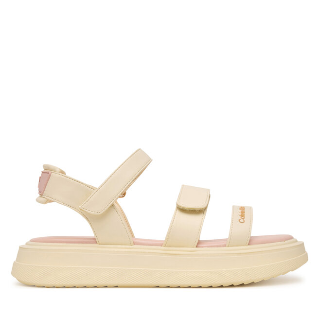 Sandały Calvin Klein V3A2-83250-0326 Beżowy - dziewczęce
