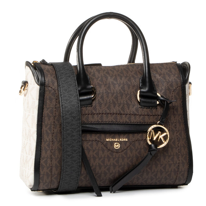 Bolso Tote Michael Kors Carine Mujer Marrones Leather Michael Kors