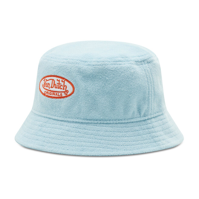 Kapelusz Von Dutch Bucket - Błękitny