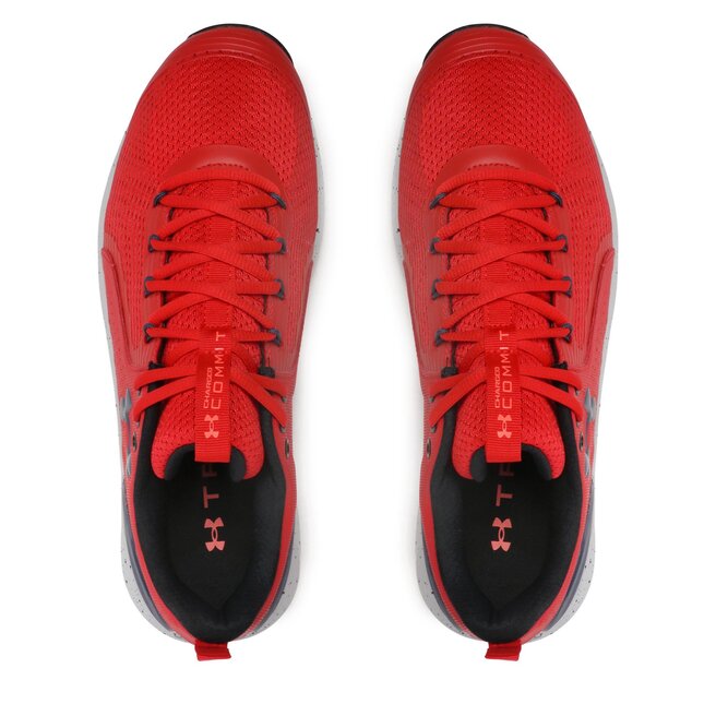 Under Armour Pantofi Under Armour Ua Charged Commit Tr 3 3023703-602 Red/Gry