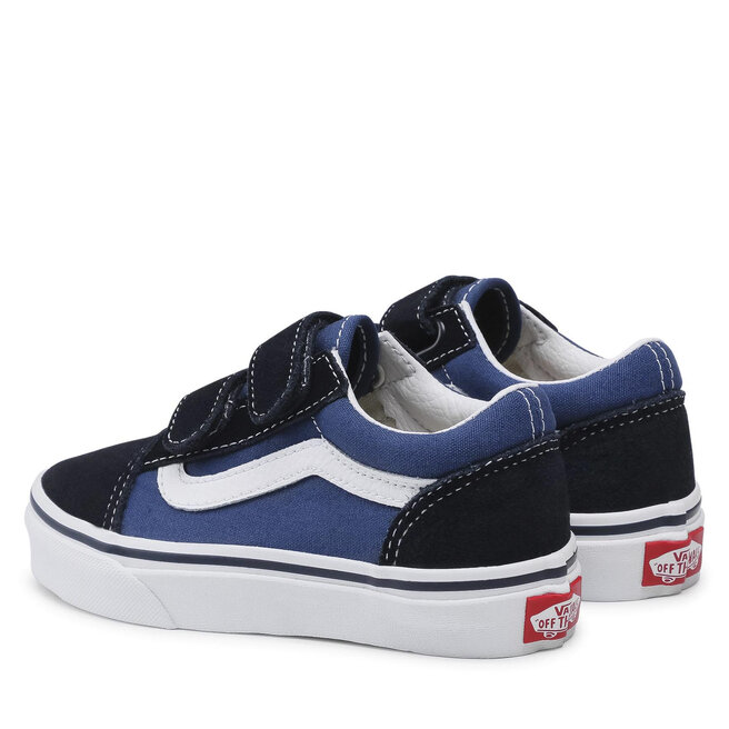 navy true white vans