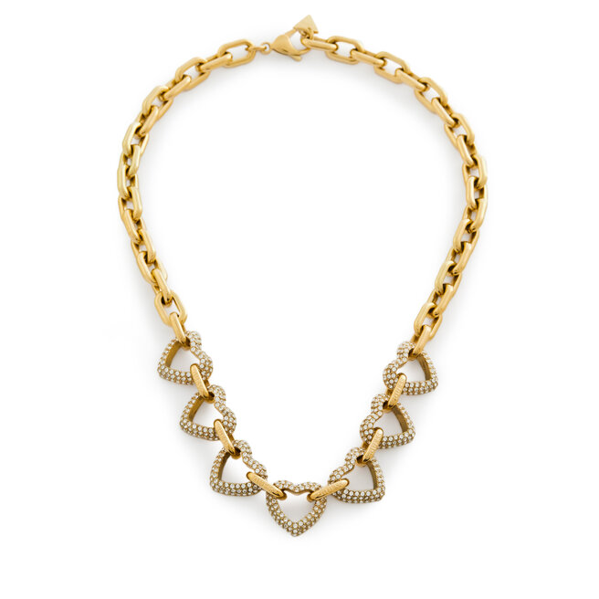 Naszyjnik Guess JUBN05 - Złoty